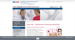 Desktop Screenshot of ediamed.de